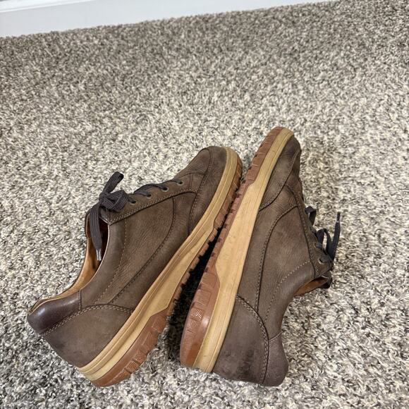 Mephisto Paco Mens Shoes Sneakers Brown Leather Air Relax Hydro Protect Size 12 - Picture 6 of 9